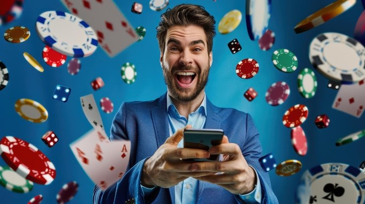 esatoto Book of Dead slot game interface on mobile phone